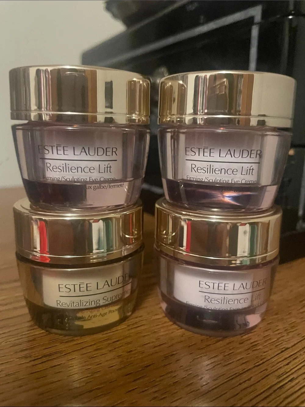 Estee Lauder Resilience Lift & Revitalizing Supreme+ Creams - Gold and Lavender